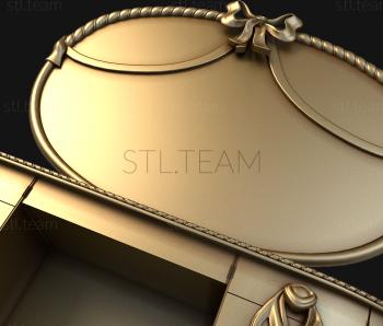 3D model Silk bow oval (STL)